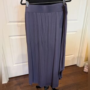 LOGO Layers Purple Skirt